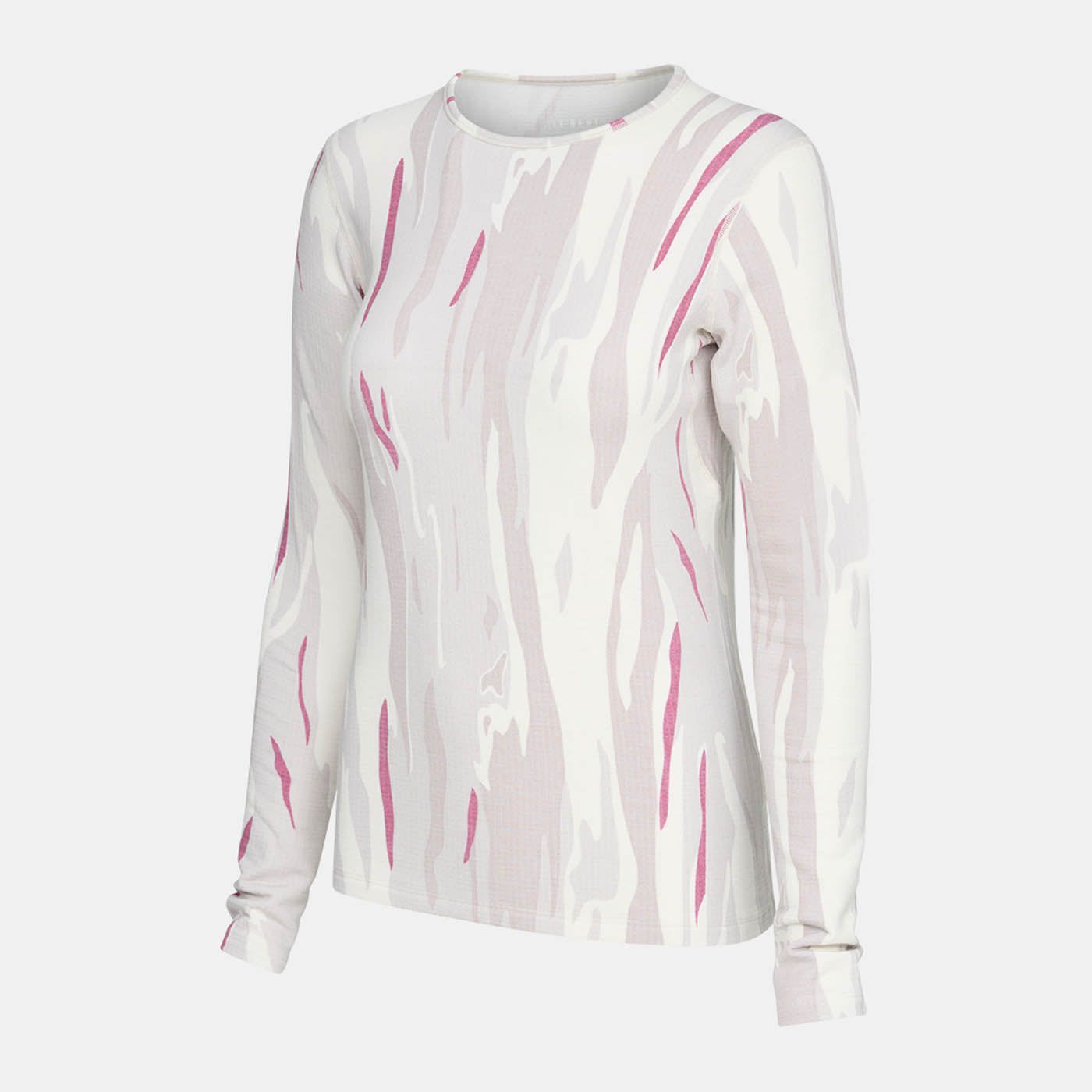 Womens Heavyweight Antarctic Grid Fleece Crew LE BENT