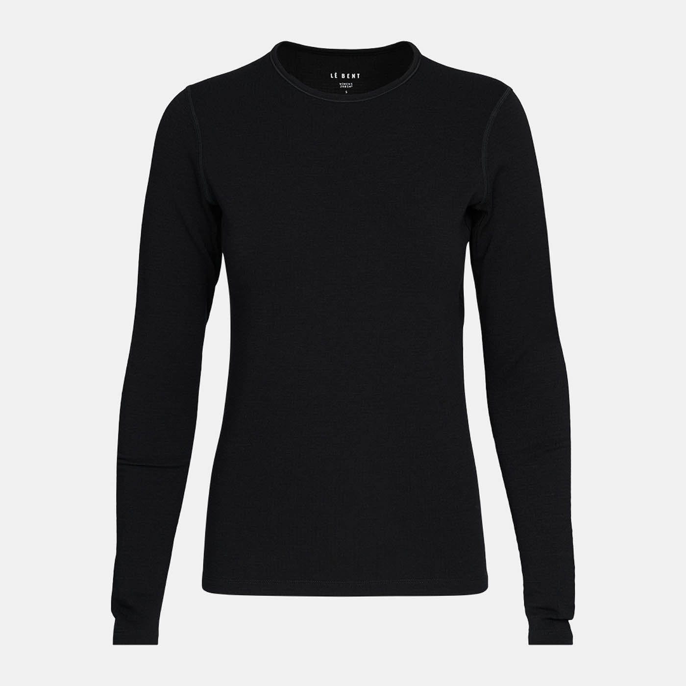 Womens Heavyweight Antarctic Grid Fleece Crew LE BENT