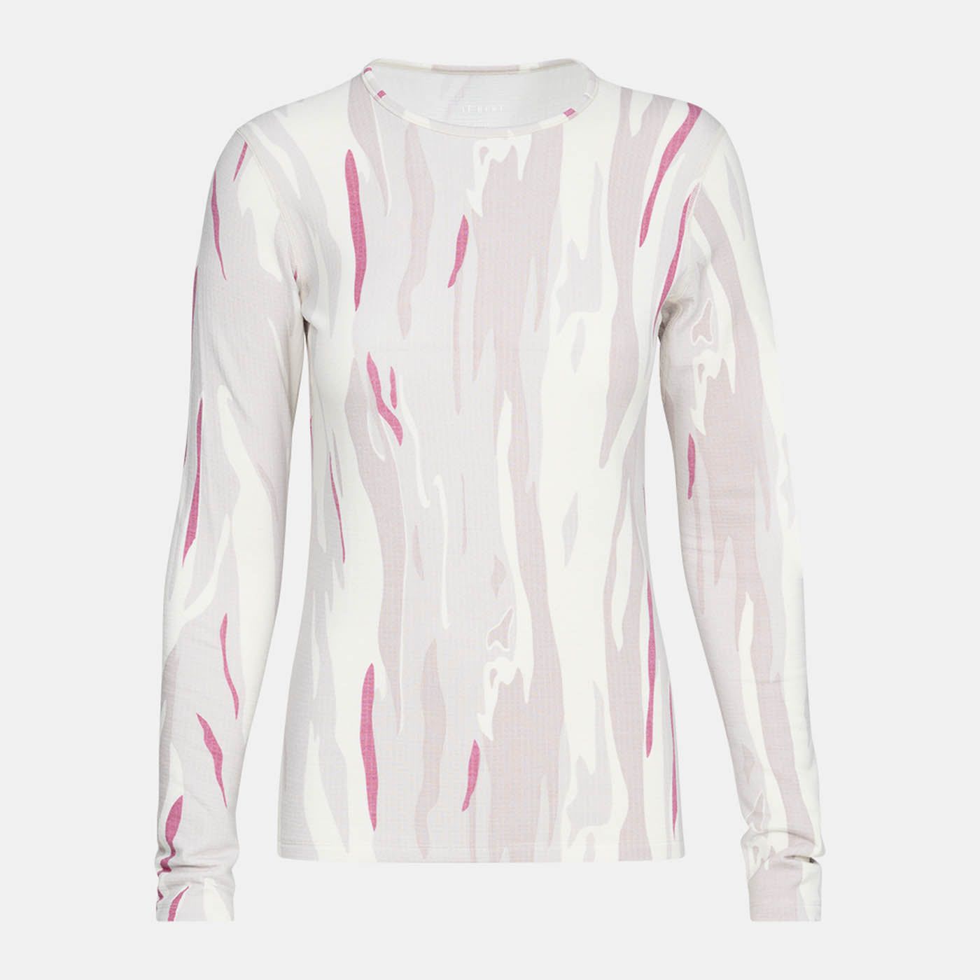 Womens Heavyweight Antarctic Grid Fleece Crew LE BENT