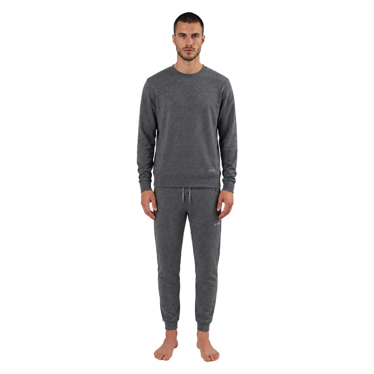 LE BENT CLOTHING - Men - Baselayer - Bottom Le Bent *26W* Mens Heavyweight Grid Fleece Jogger