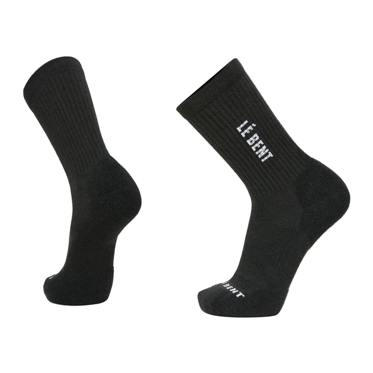 Unisex Targeted Cushion Logo 3/4 Crew Ribbed Sock LE BENT