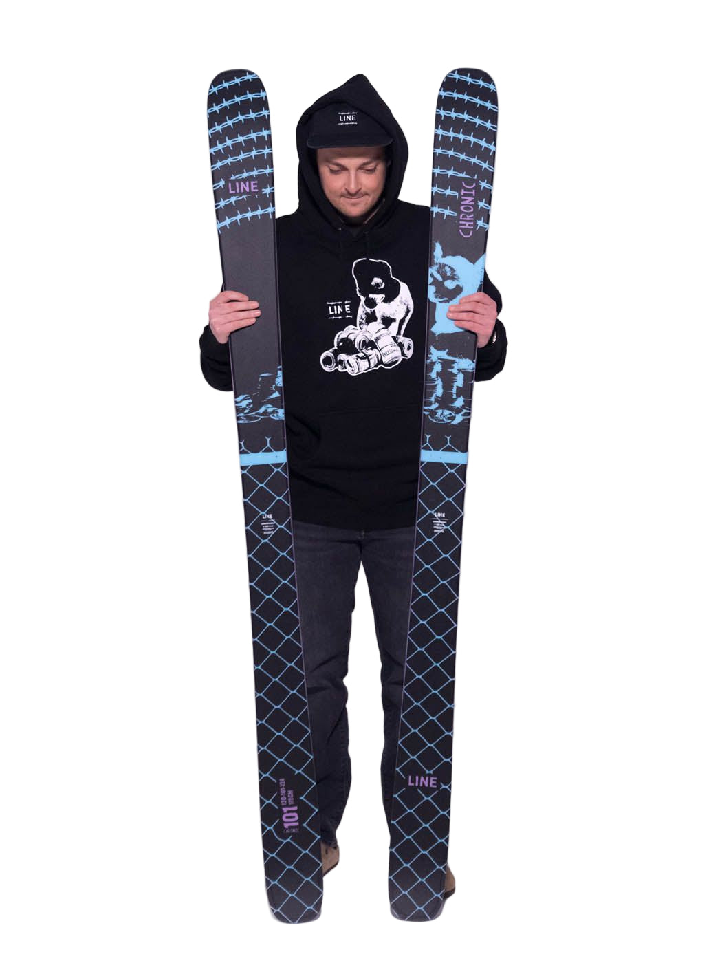 Unisex Ski & Destroy Hoodie LINE