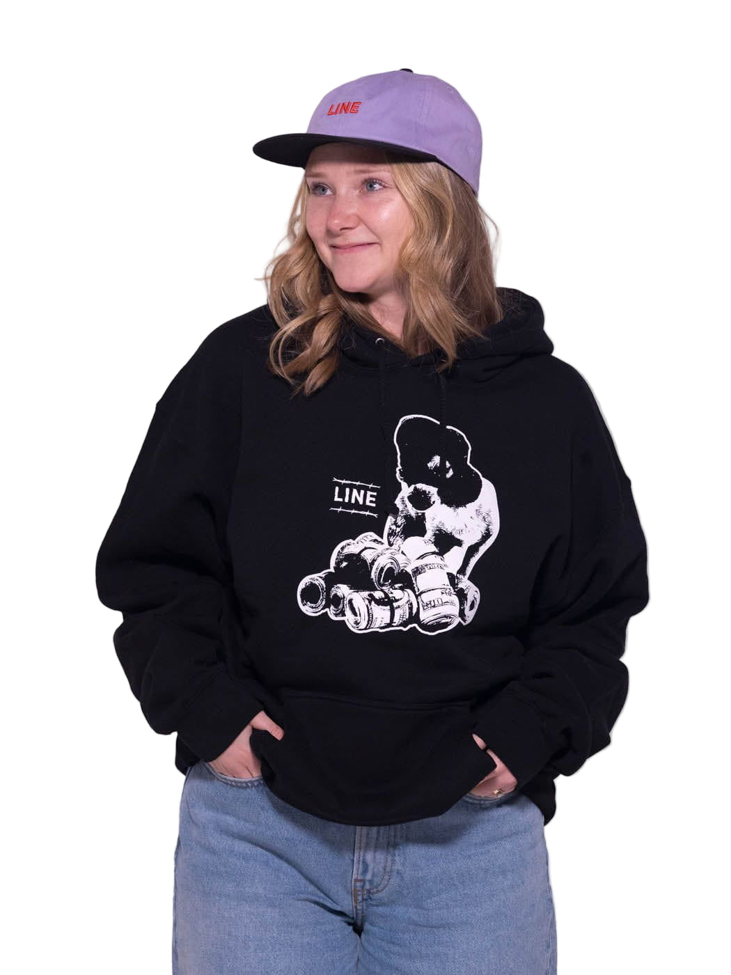 Unisex Ski & Destroy Hoodie LINE