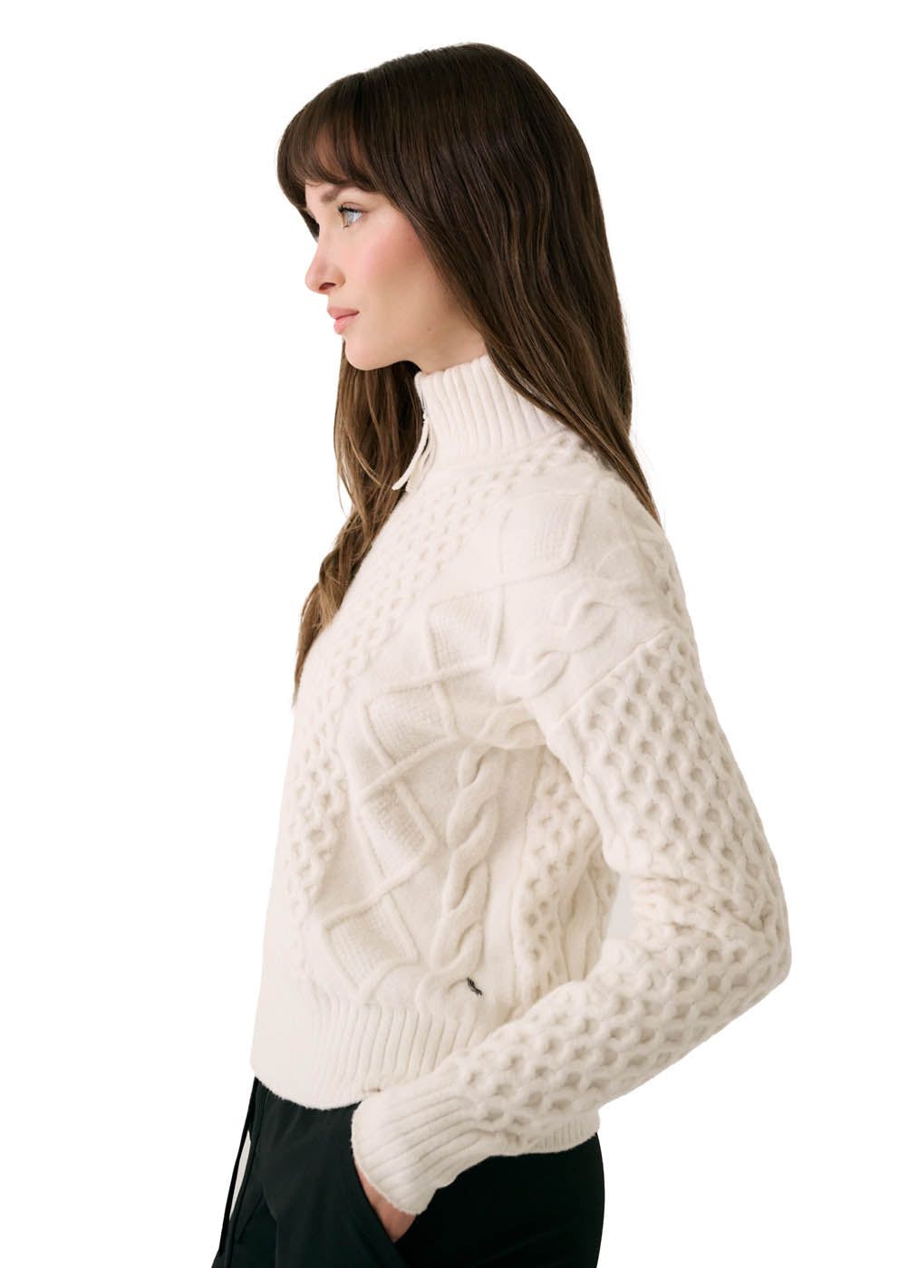 LOLE CLOTHING - Women - Apparel - Top Lole *25W* Camila 1/2 Zip Sweater