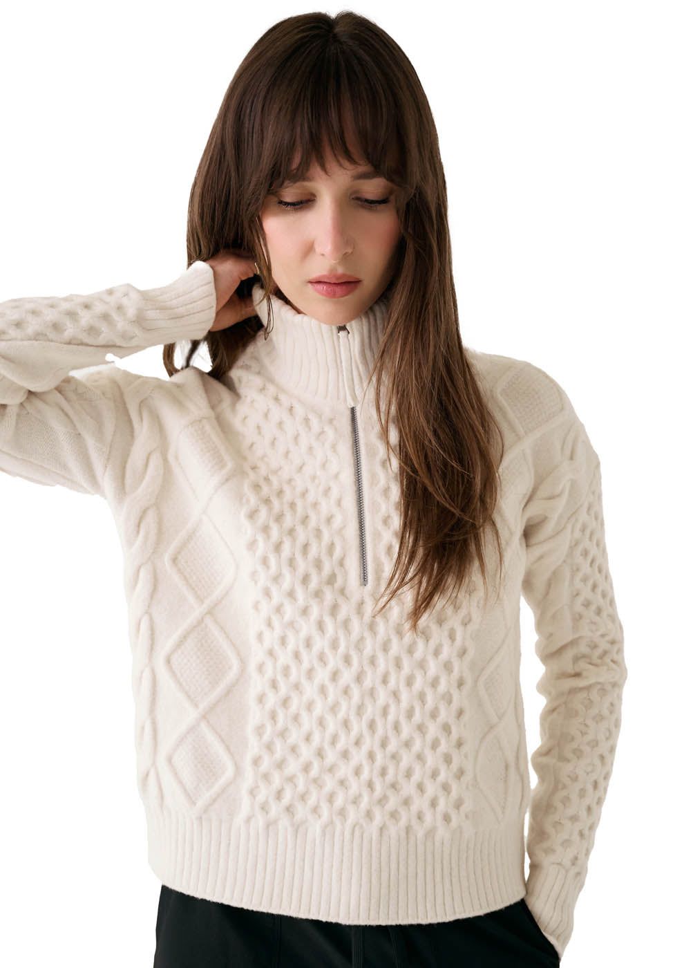 LOLE CLOTHING - Women - Apparel - Top Lole *25W* Camila 1/2 Zip Sweater