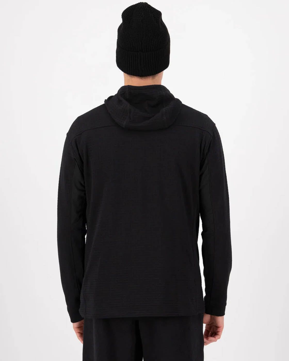 Mons Royale CLOTHING - Men - Apparel - Top Mons Royale *25W* M's Offgrid Merino Fleece 1/2 Zip Long Sleeve