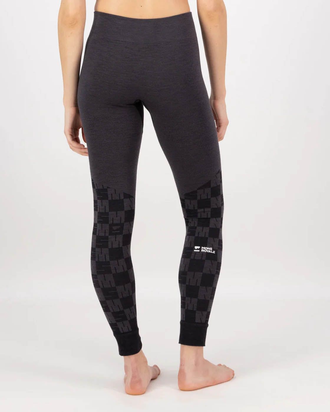 Mons Royale CLOTHING - Women - Baselayer - Bottom Mons Royale *25W* W's Ascender Merino Seamless Legging