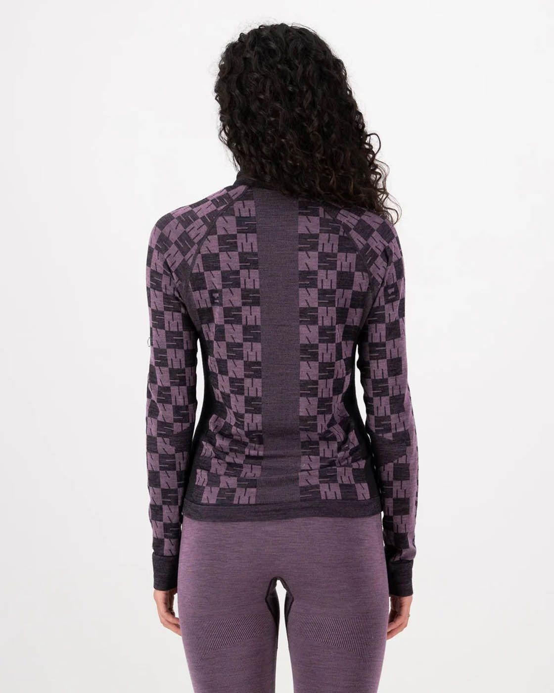 Mons Royale CLOTHING - Women - Baselayer - Top Mons Royale *25W* W's Ascender Merino Seamless Mock Neck LS