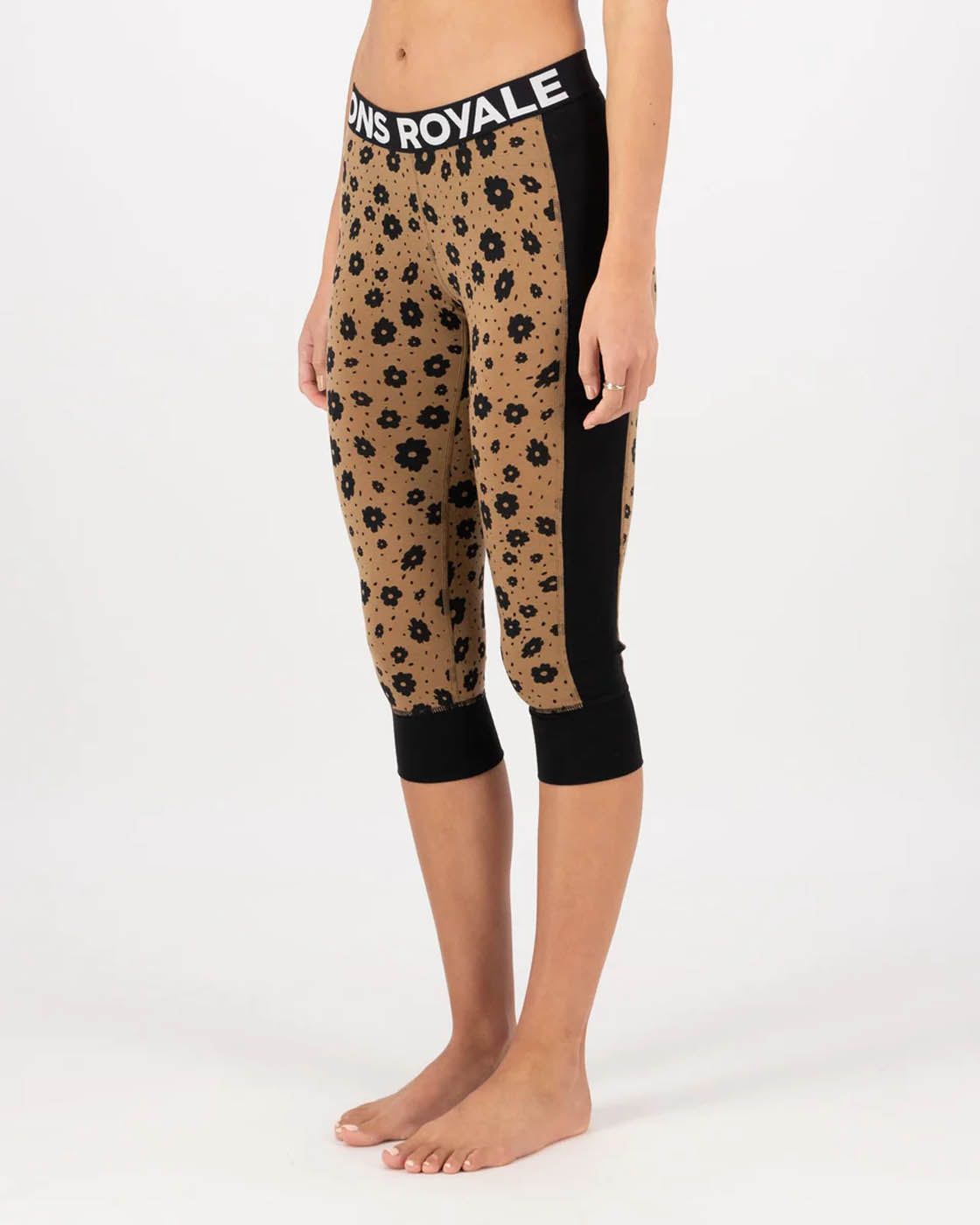 Mons Royale CLOTHING - Women - Baselayer - Bottom Mons Royale *25W* W's Cascade Merino Base Layer 3/4 Legging