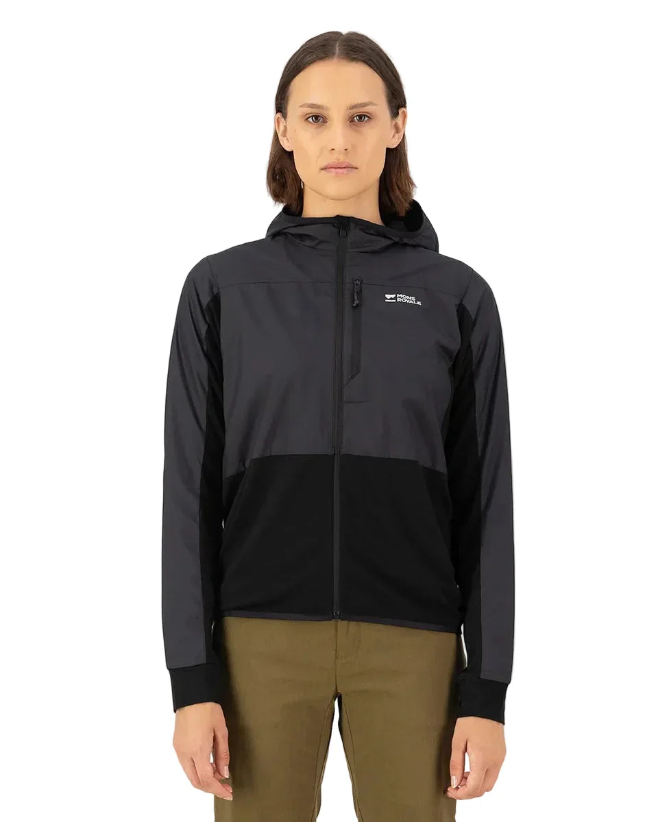 Mons Royale Bike Jackets Women's Diversion Merino Wind Jacket