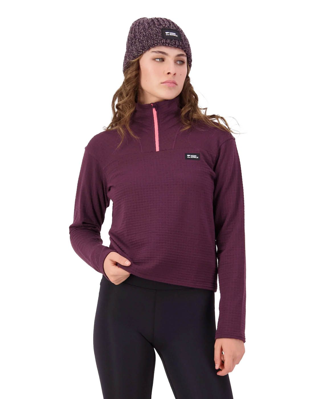 Mons Royale Full Zip Fleece Women's Offgrid Merino Fleece LS