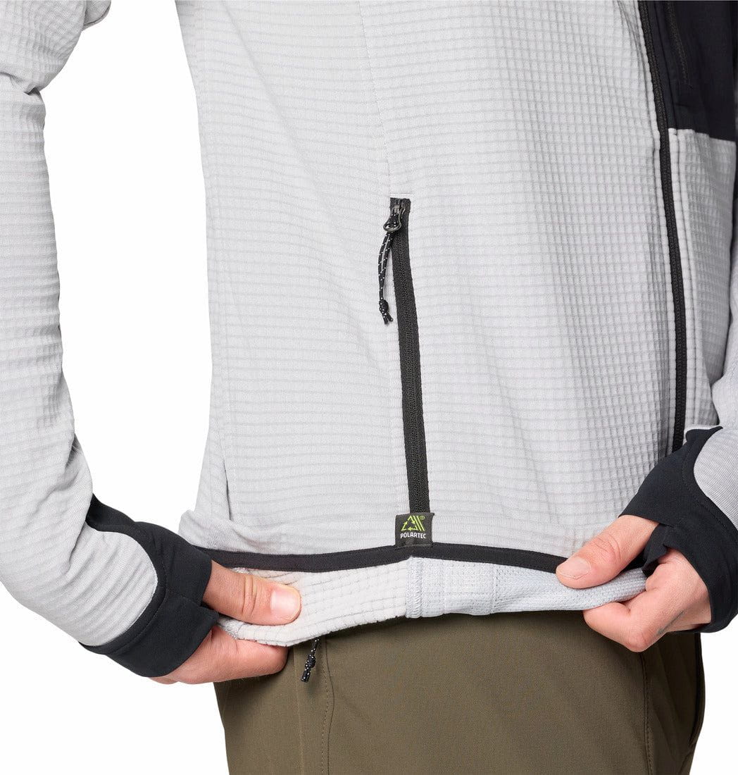 Mountain Hardwear CLOTHING - Men - Outerwear - Jacket MHW *25W* Men's Polartec Power Grid Full Zip Hoody