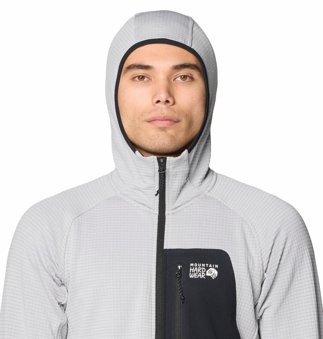 Mountain Hardwear CLOTHING - Men - Outerwear - Jacket MHW *25W* Men's Polartec Power Grid Full Zip Hoody