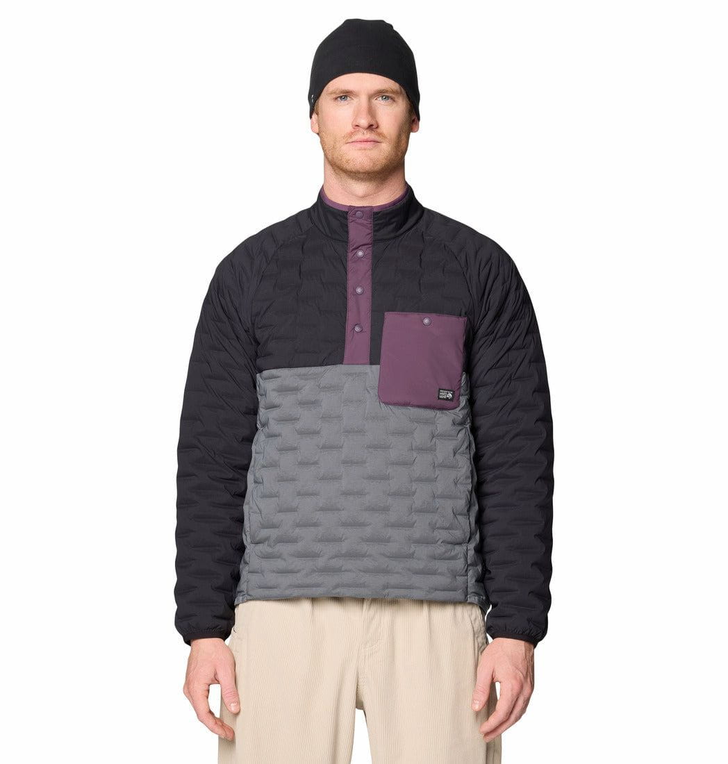 Mountain Hardwear CLOTHING - Men - Outerwear - Jacket MHW *25W* Men's Stretchdown Light Snap Tee