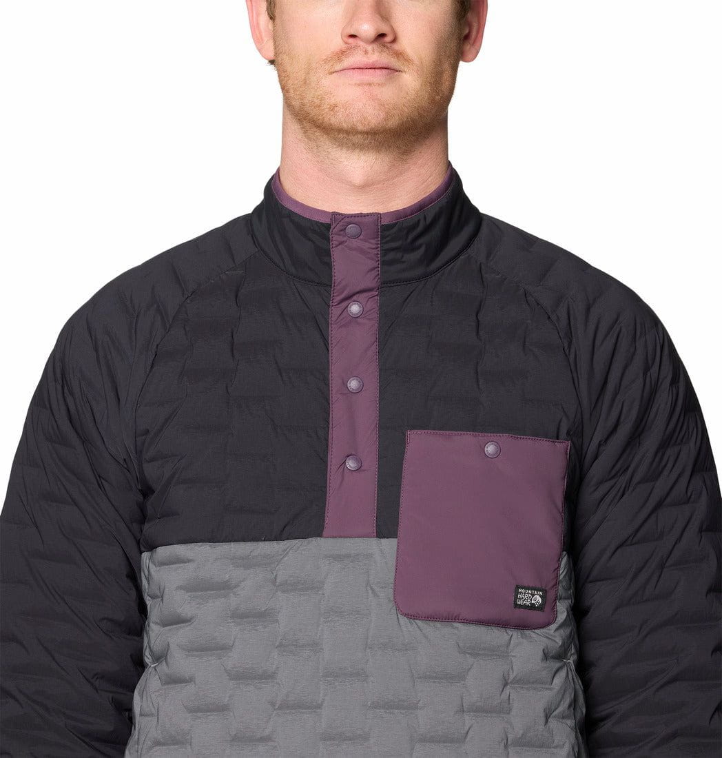 Mountain Hardwear CLOTHING - Men - Outerwear - Jacket MHW *25W* Men's Stretchdown Light Snap Tee