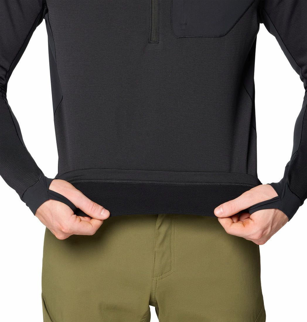 MHW *25W* Men's Up First Tech Fleece Quarter Zip Mountain Hardwear