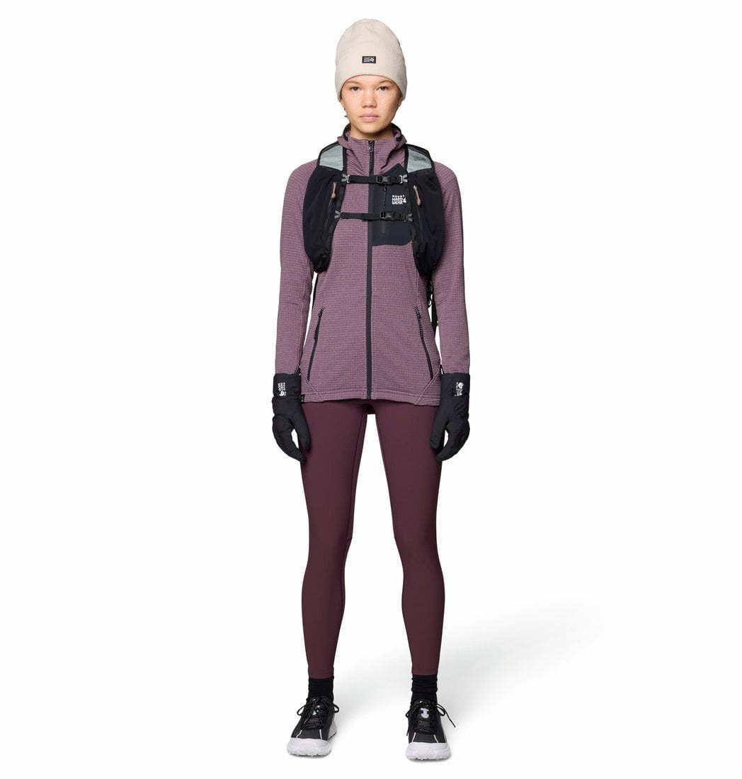 Women's Polartec Power Grid Full Zip Hoody Mountain Hardwear