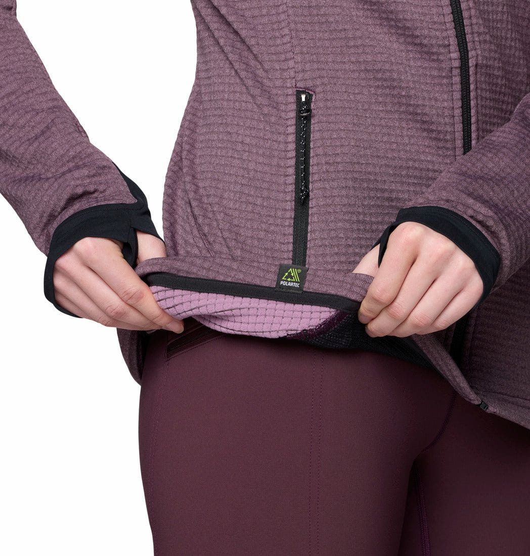 Women's Polartec Power Grid Full Zip Hoody Mountain Hardwear