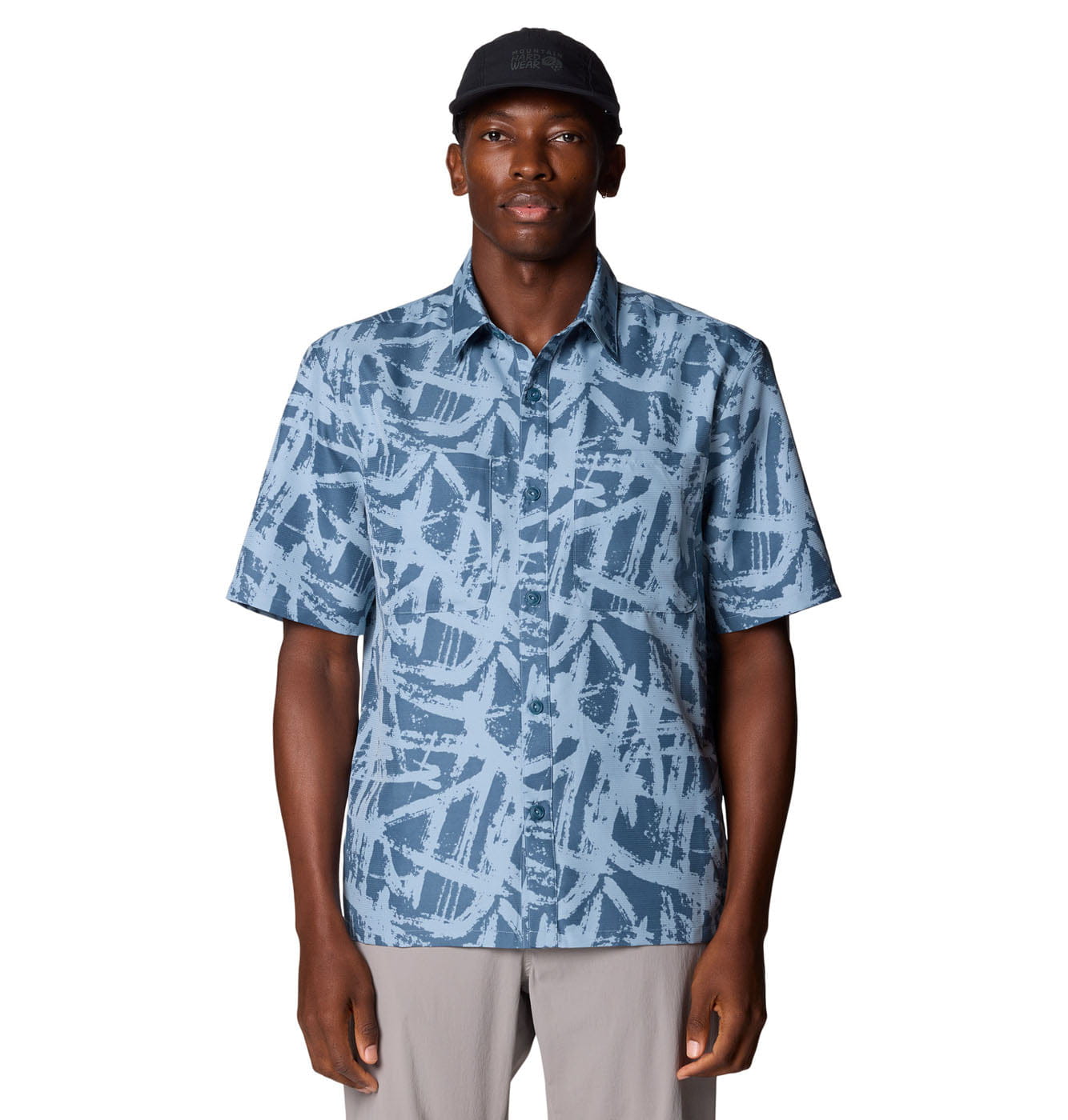 Mountain Hardwear CLOTHING - Men - Apparel - Top MHW *S26* Men's Sun Drift™ Cooling Printed SS Shirt