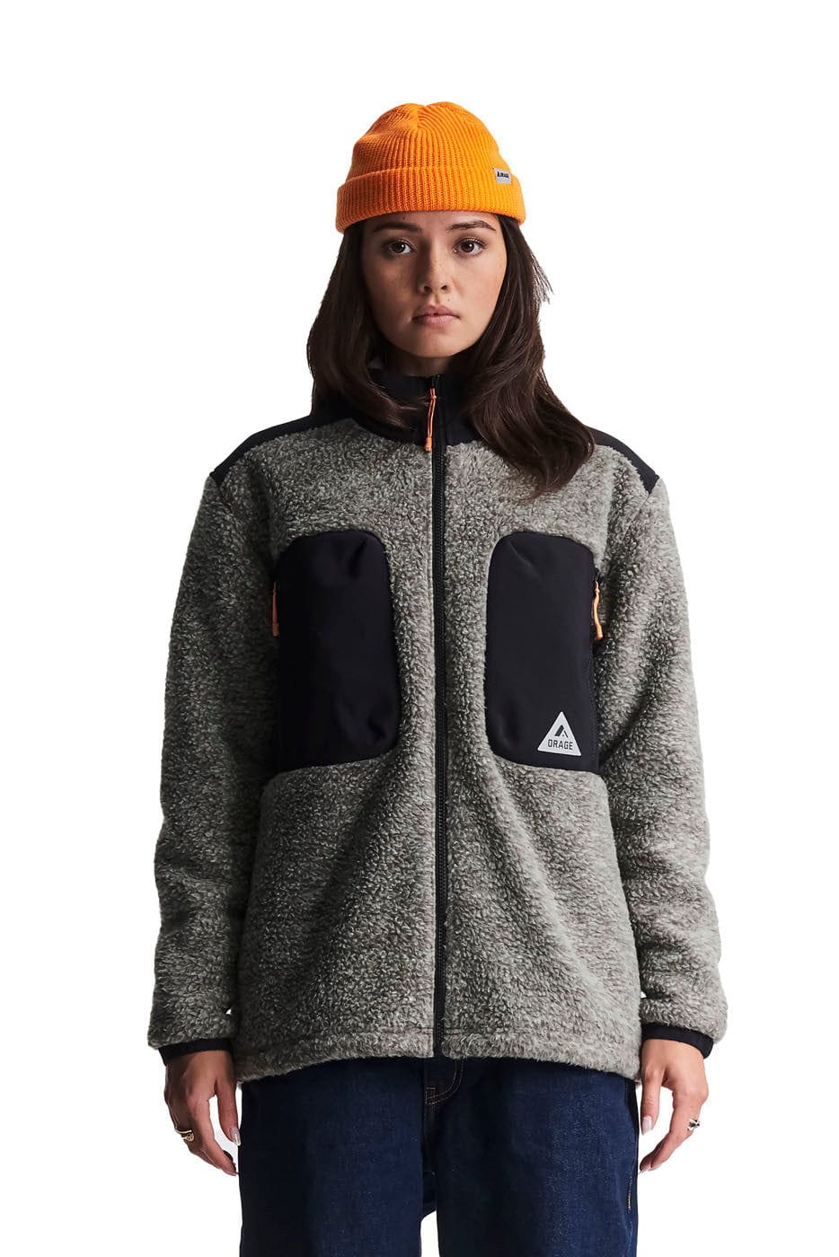 Orage *25W* All Gender Grizzly Pile Jacket Orage
