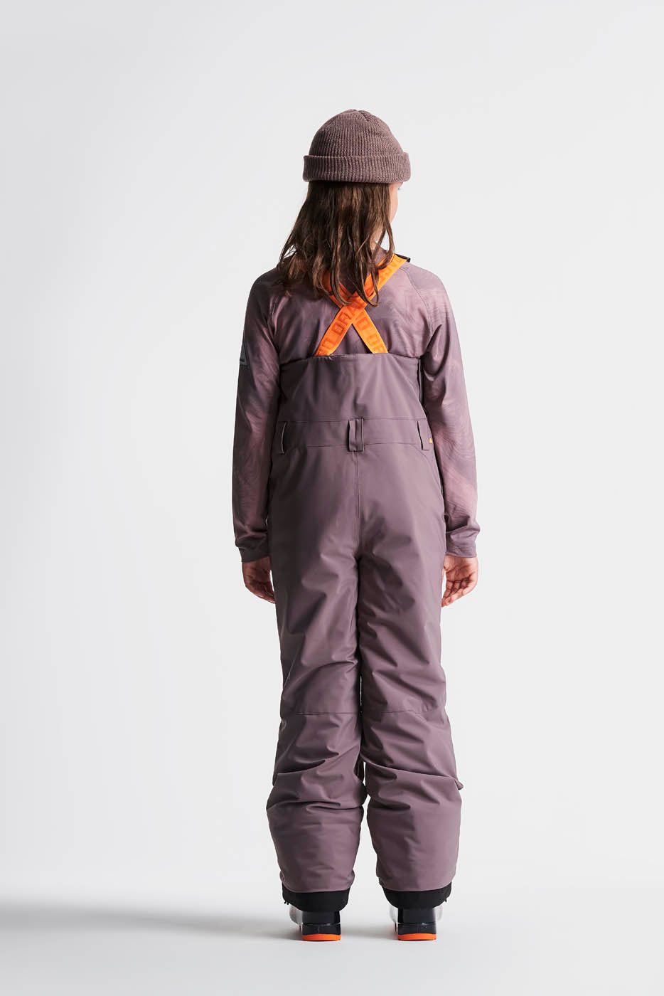 Kids' Junior Terrain Insulated Bib Orage