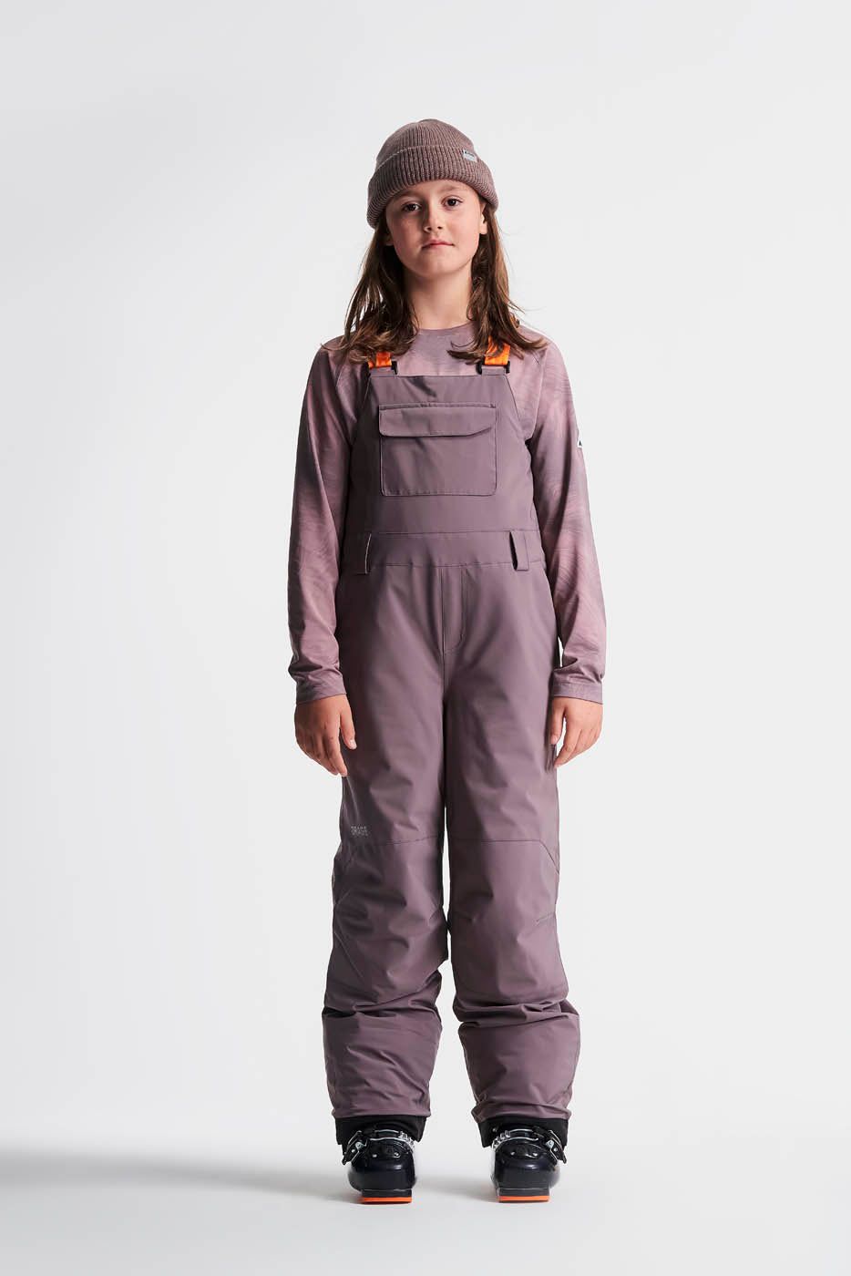 Kids' Junior Terrain Insulated Bib Orage