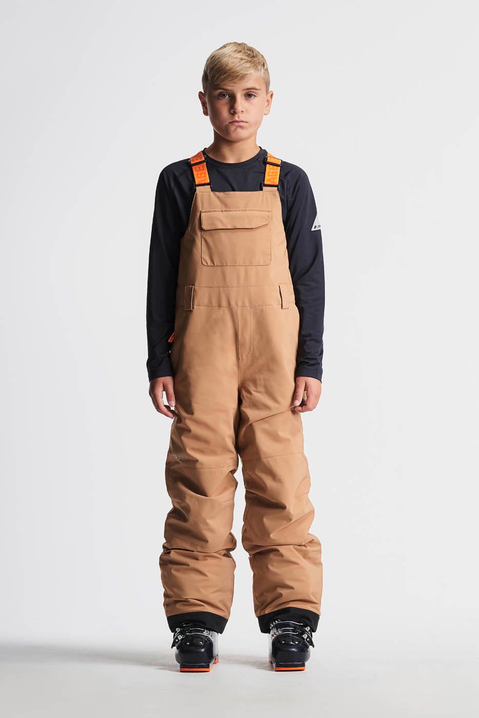 Kids' Junior Terrain Insulated Bib Orage