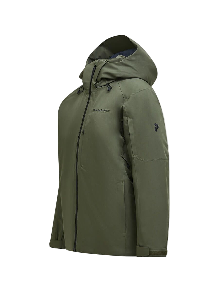 Men's Maroon Insulated Jacket Peak Performance