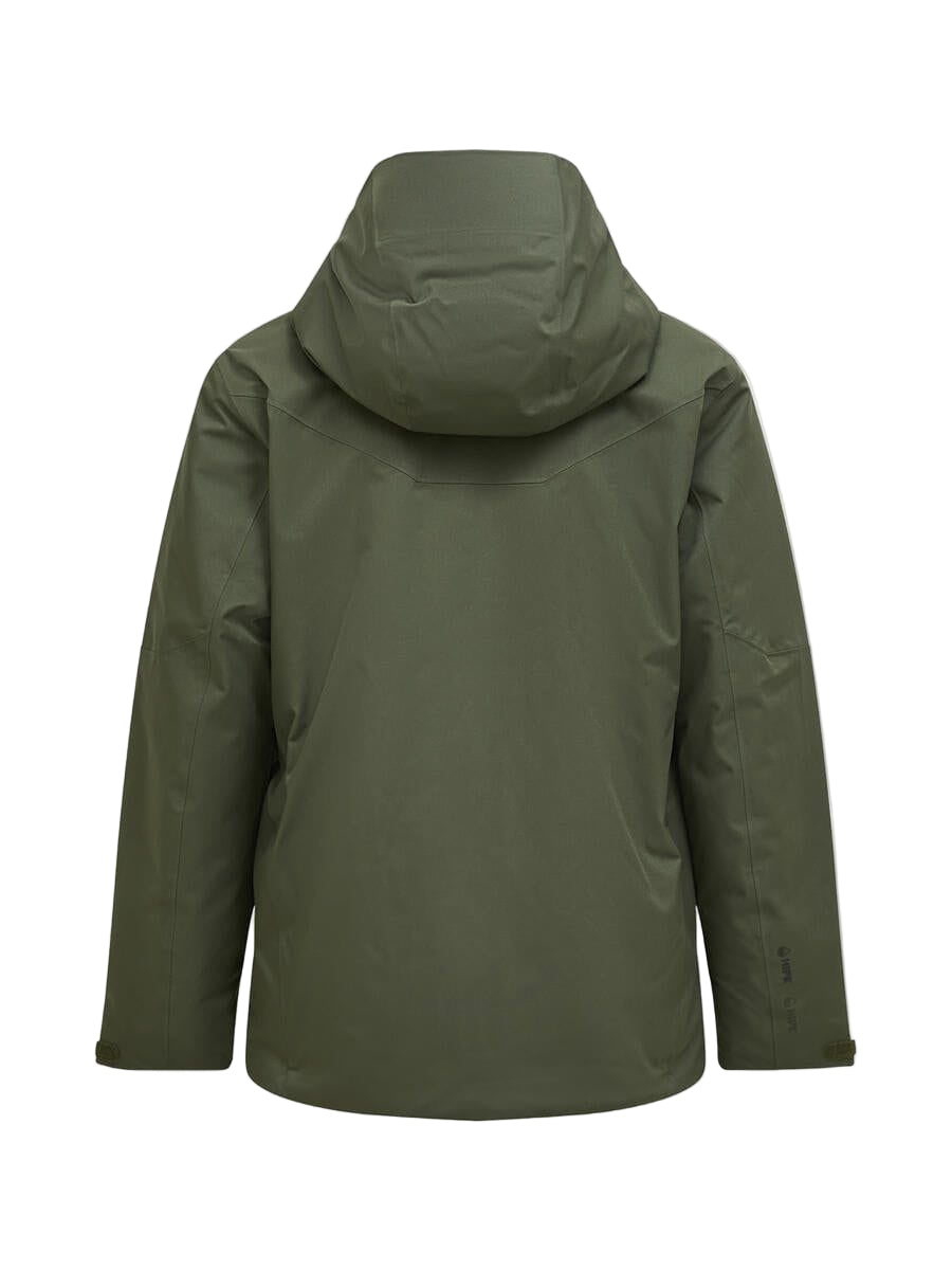 Men's Maroon Insulated Jacket Peak Performance