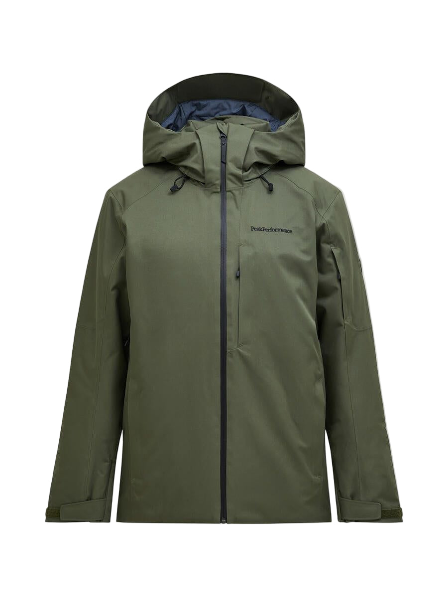 Men's Maroon Insulated Jacket Peak Performance