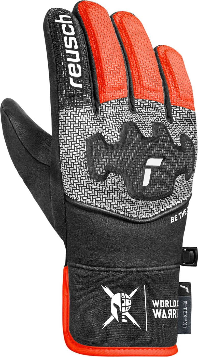 Warme Wasserdichte Kinderhandschuhe Reusch Kinder Worldcup Warrior Prime  R-TEX XT Junior Skifahrer Handschuhe  Warm & Wasserdicht