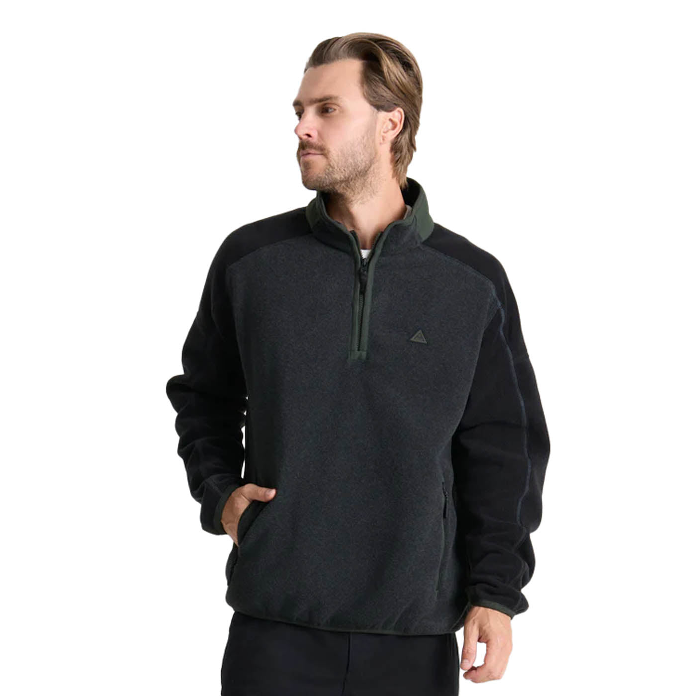 Men's Campover Fleece Mock Roark
