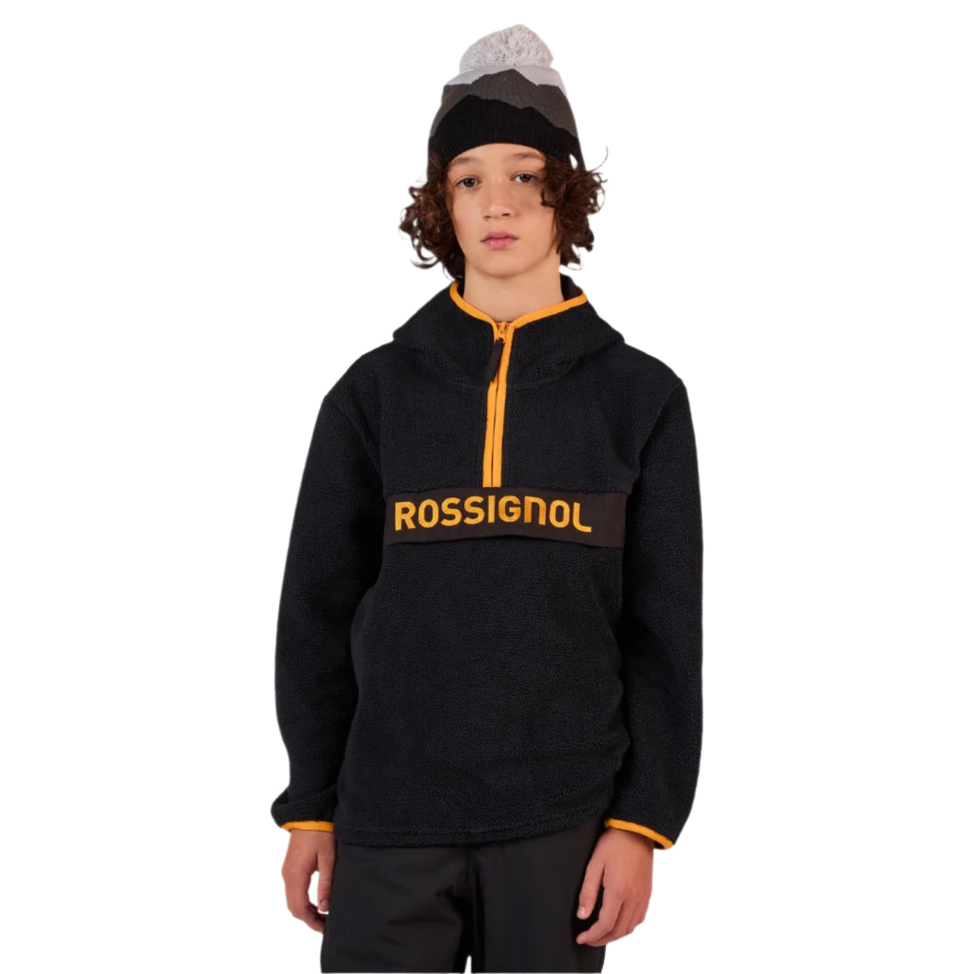 Kids' JR Alltrack Anorak Fleece Rossignol