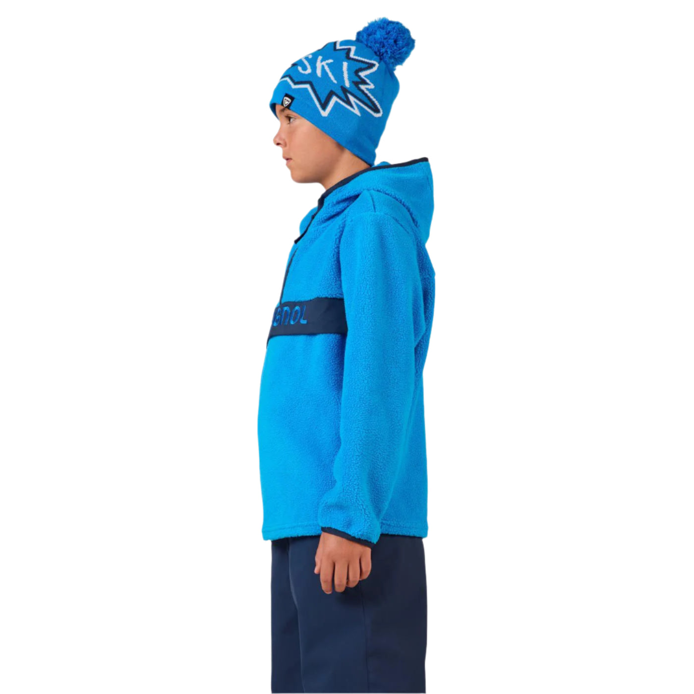 Kids' JR Alltrack Anorak Fleece Rossignol
