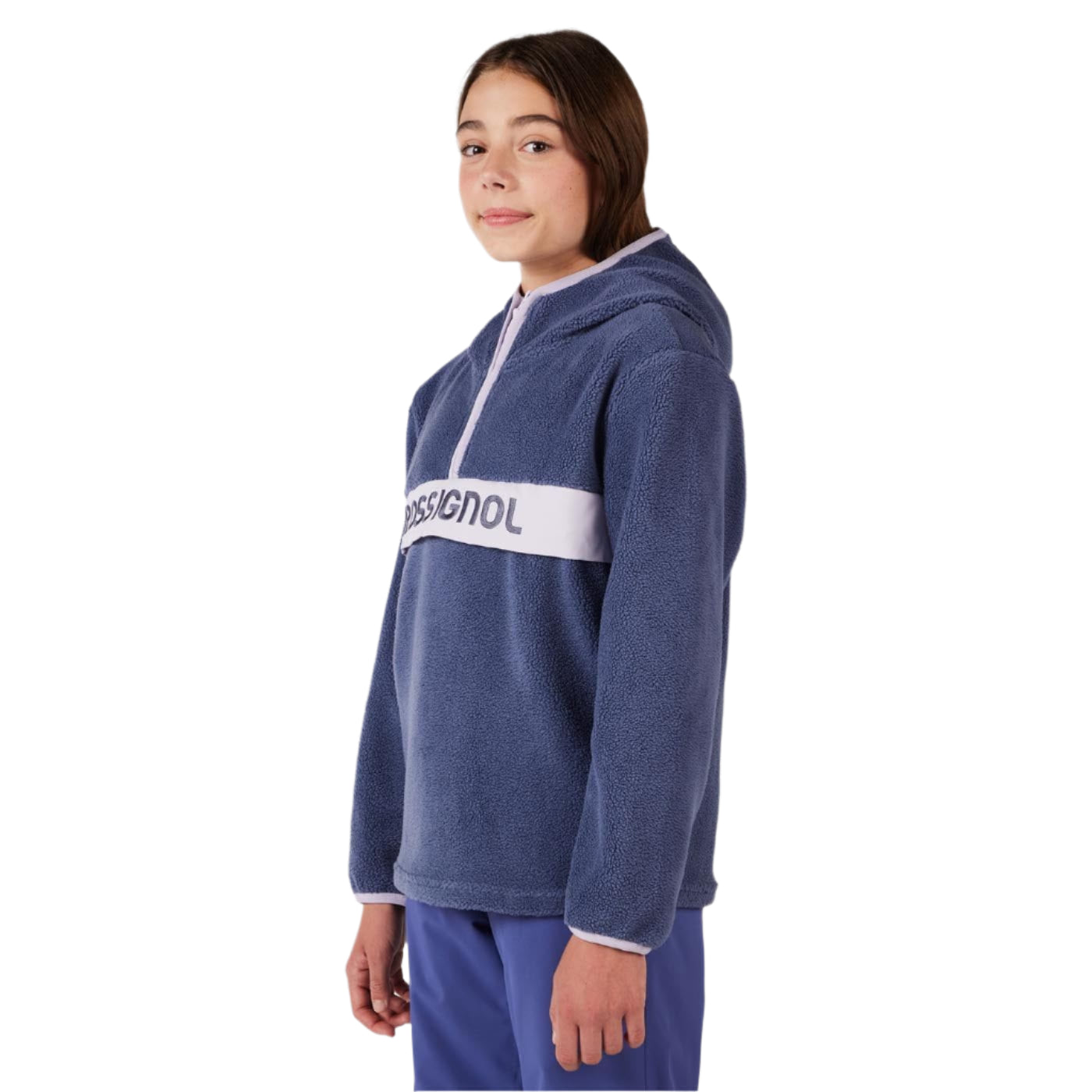 Kids' JR Alltrack Anorak Fleece Rossignol