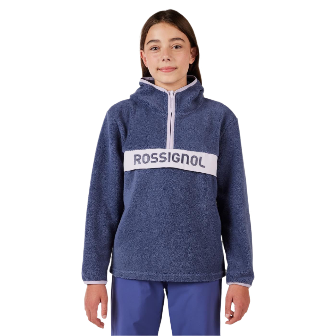 Kids' JR Alltrack Anorak Fleece Rossignol