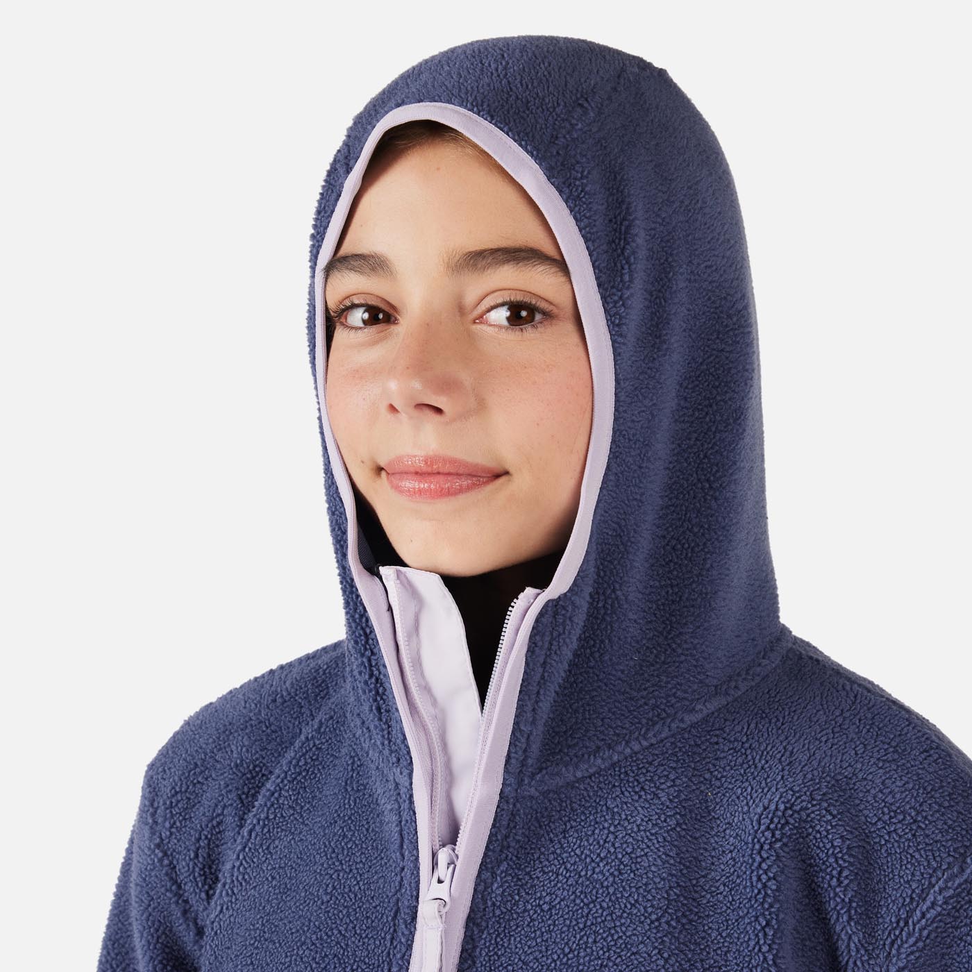 Kids' JR Alltrack Anorak Fleece Rossignol