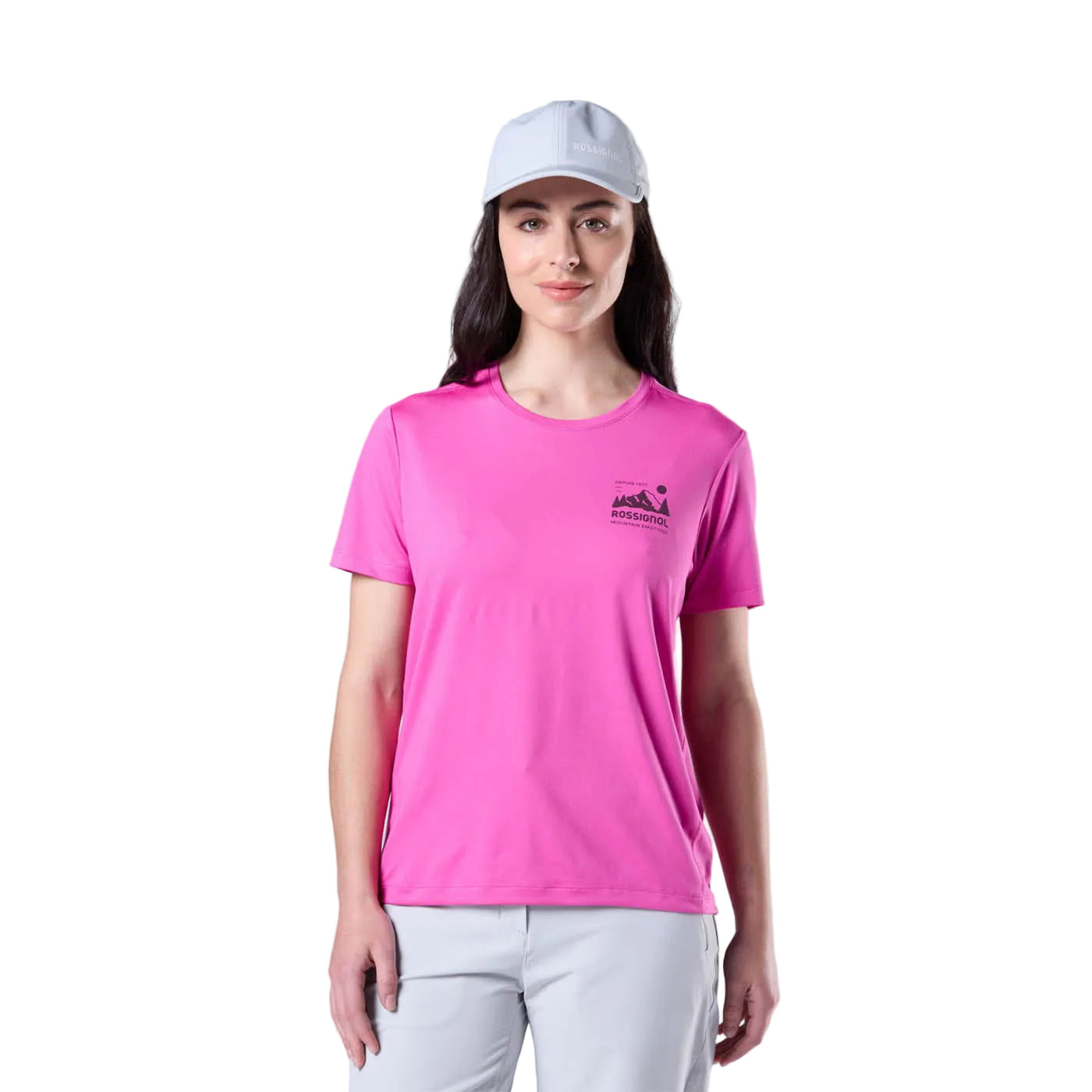 Rossignol CLOTHING - Women - Apparel - Top Rossignol *26S* RLOWY04 - W Graphic Active Tee