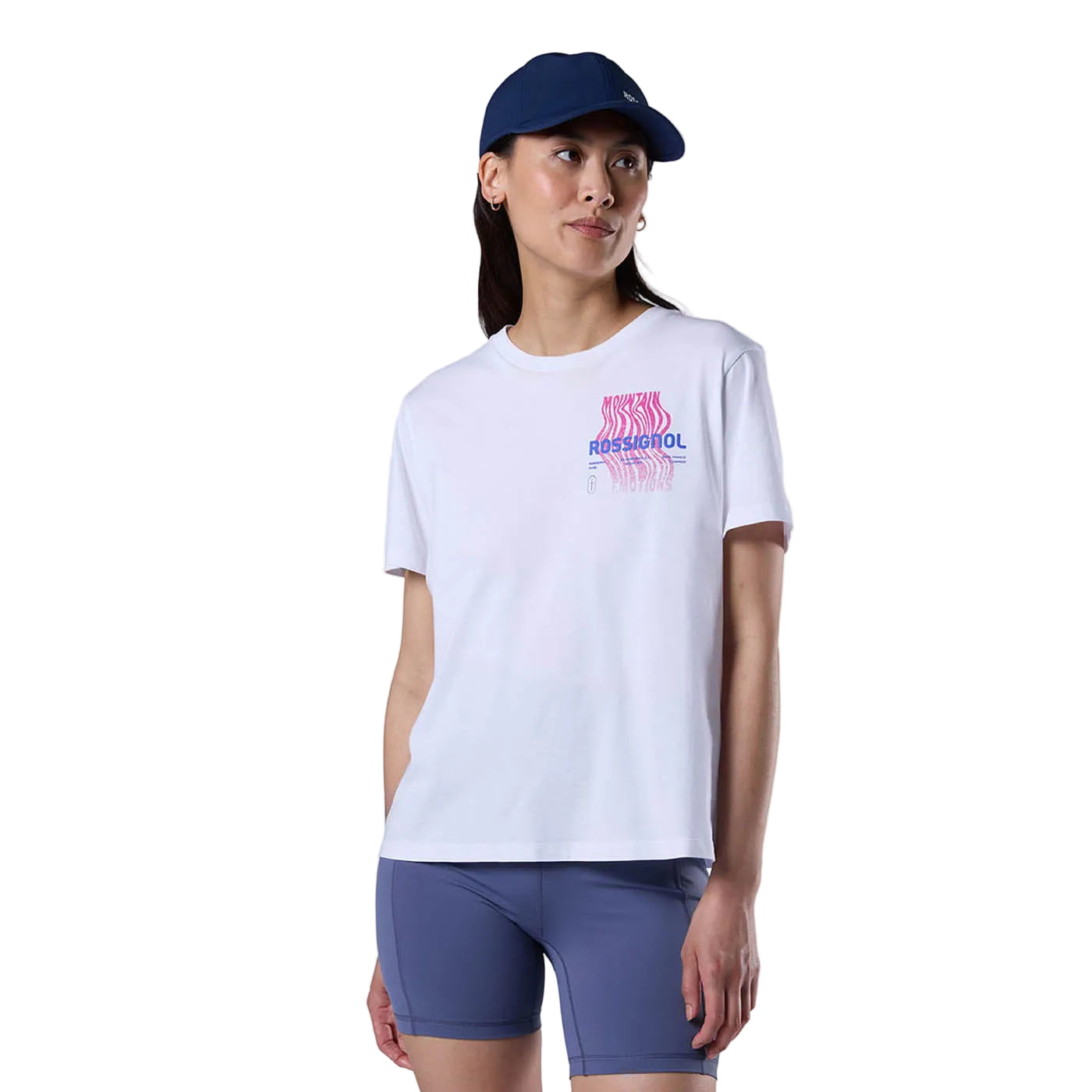 Rossignol CLOTHING - Women - Apparel - Top Rossignol *26S* RLOWY12 - W Graphic Waterfall Tee