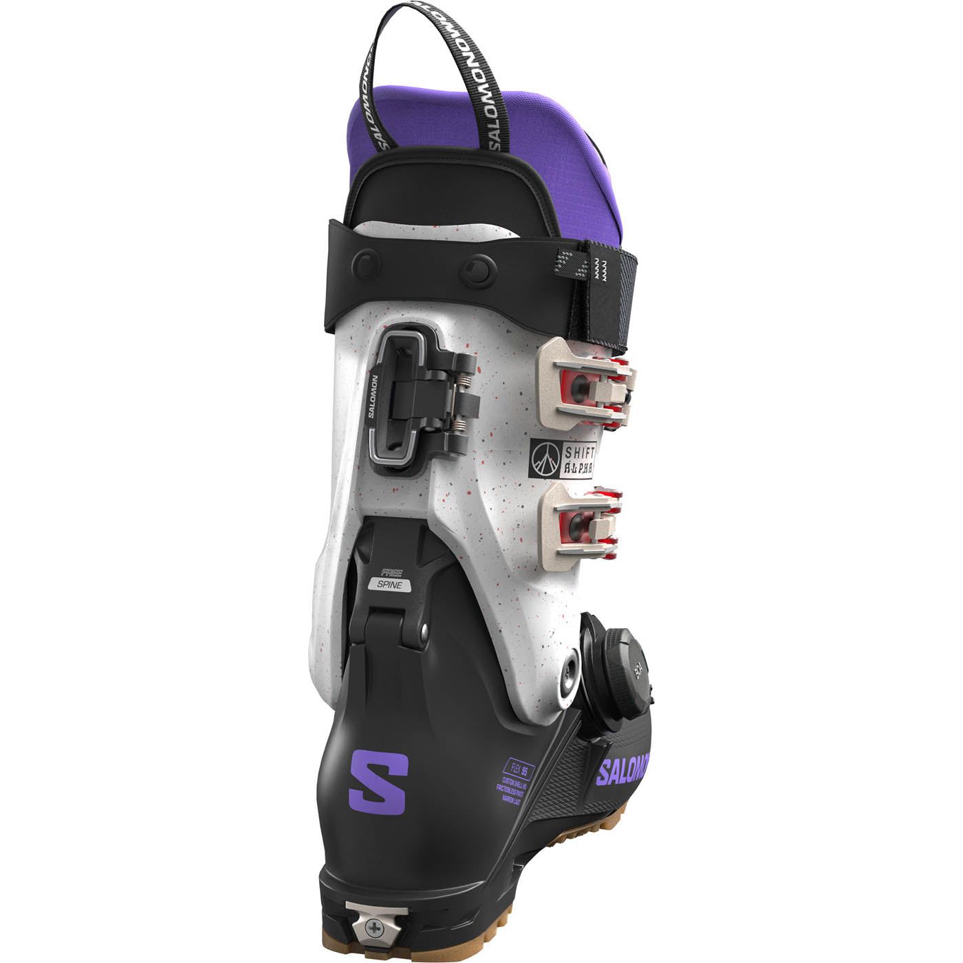Salomon SKI - Boots Salomon *25W* ALP. Boots SHIFT ALPHA BOA 95 W Bk/Ul Vi