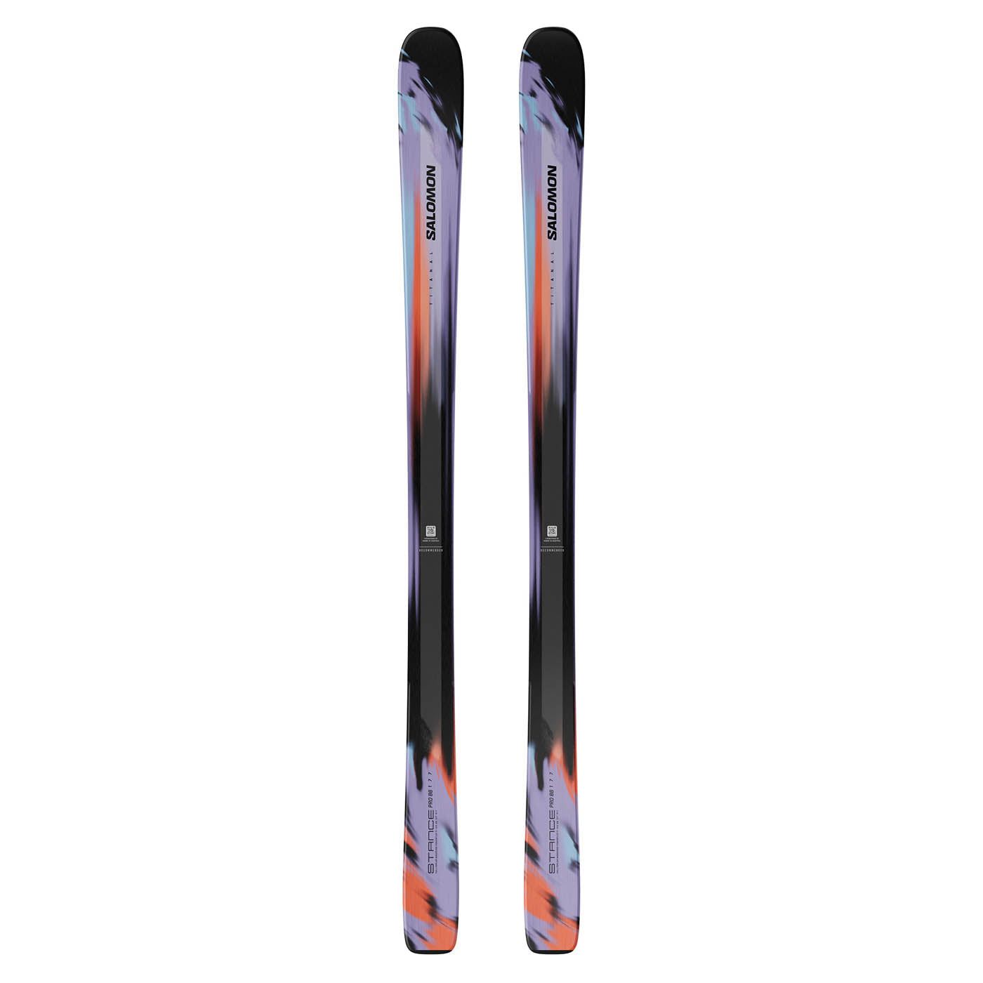 Salomon SKI - Skis Salomon *25W* N STANCE PRO 86 Violet Tul