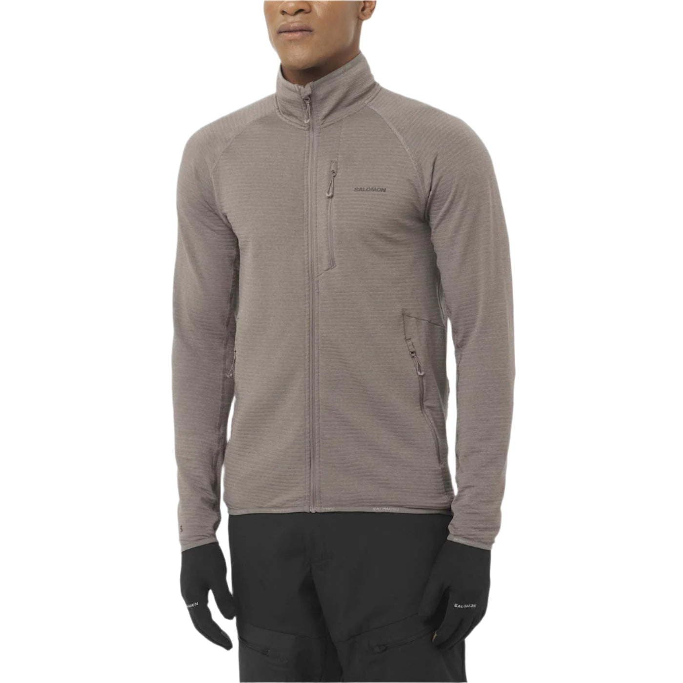 Men's Essential Lightwarm Full Zip Jacket Salomon