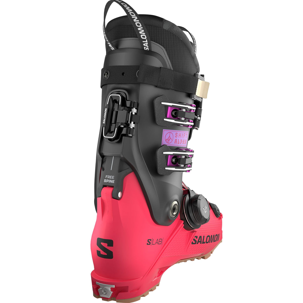 Salomon SKI - Boots Salomon *26W* S/LAB SHIFT ALPHA BOA Raspberry