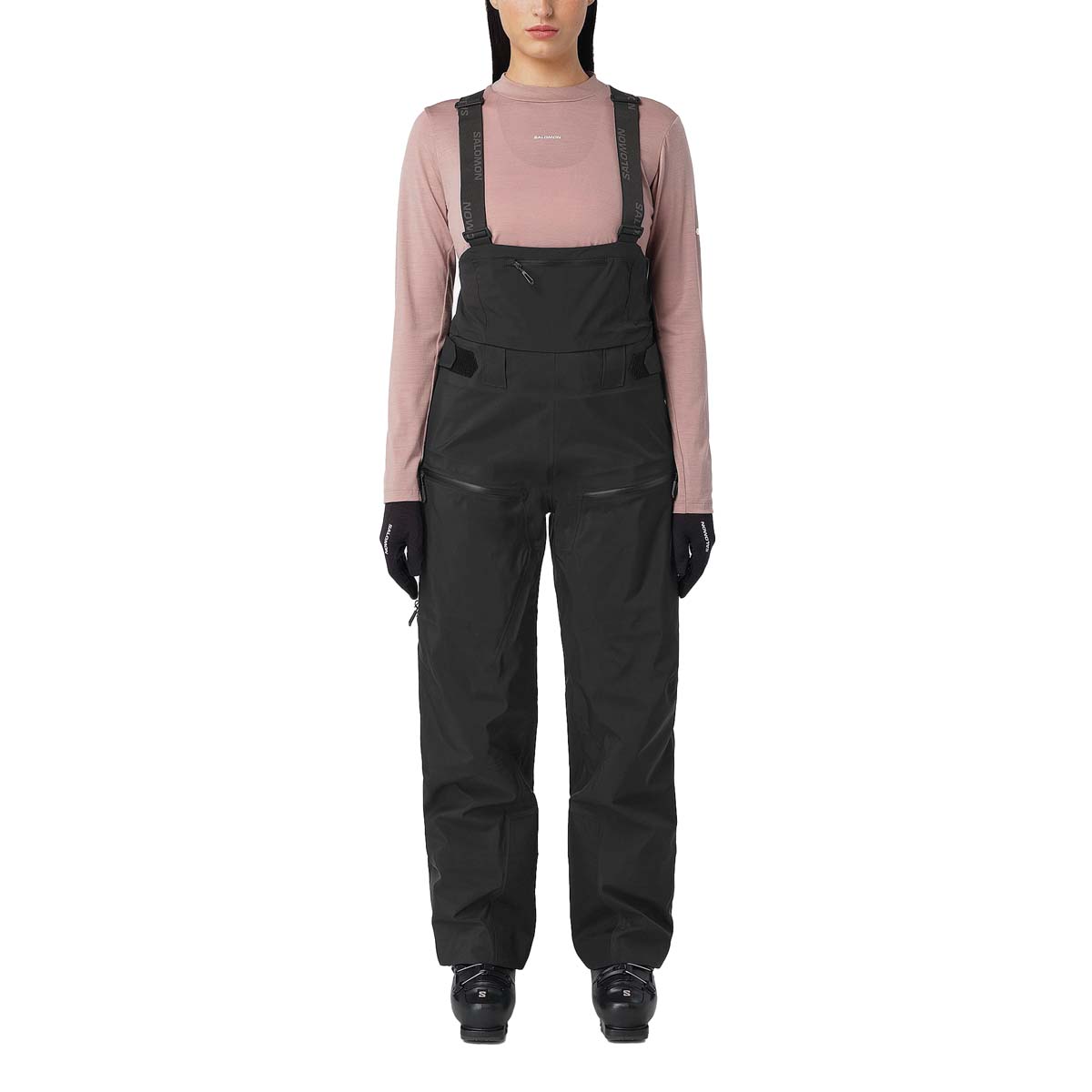 Salomon CLOTHING - Women - Outerwear - Pant Salomon *26W* Women Moon Patrol GTX Bib