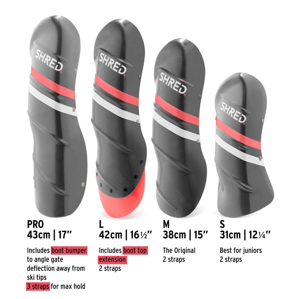 Shred SKI - Race Protection Shred *26W* Shin Guards