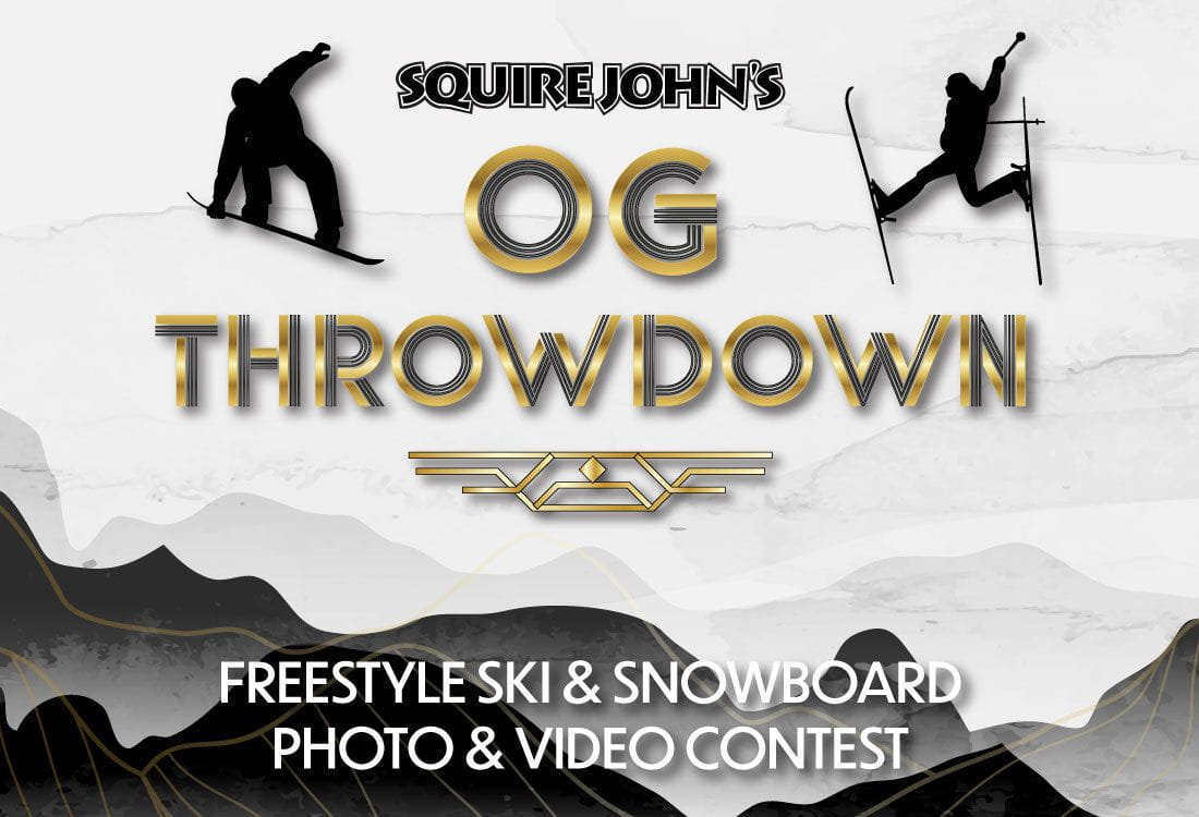 mountain graphic advertising the og throwdown