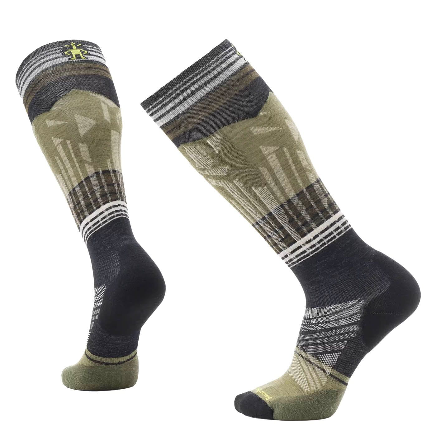 Men's Ski Targeted Cushion Summit Shot OTC Socks Smartwool