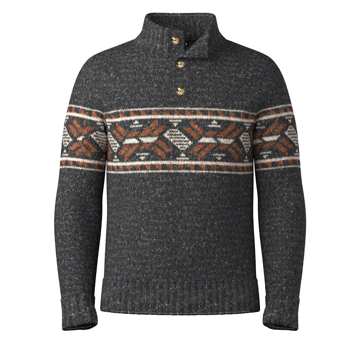 Men's Heavy Henley Sweater Smartwool