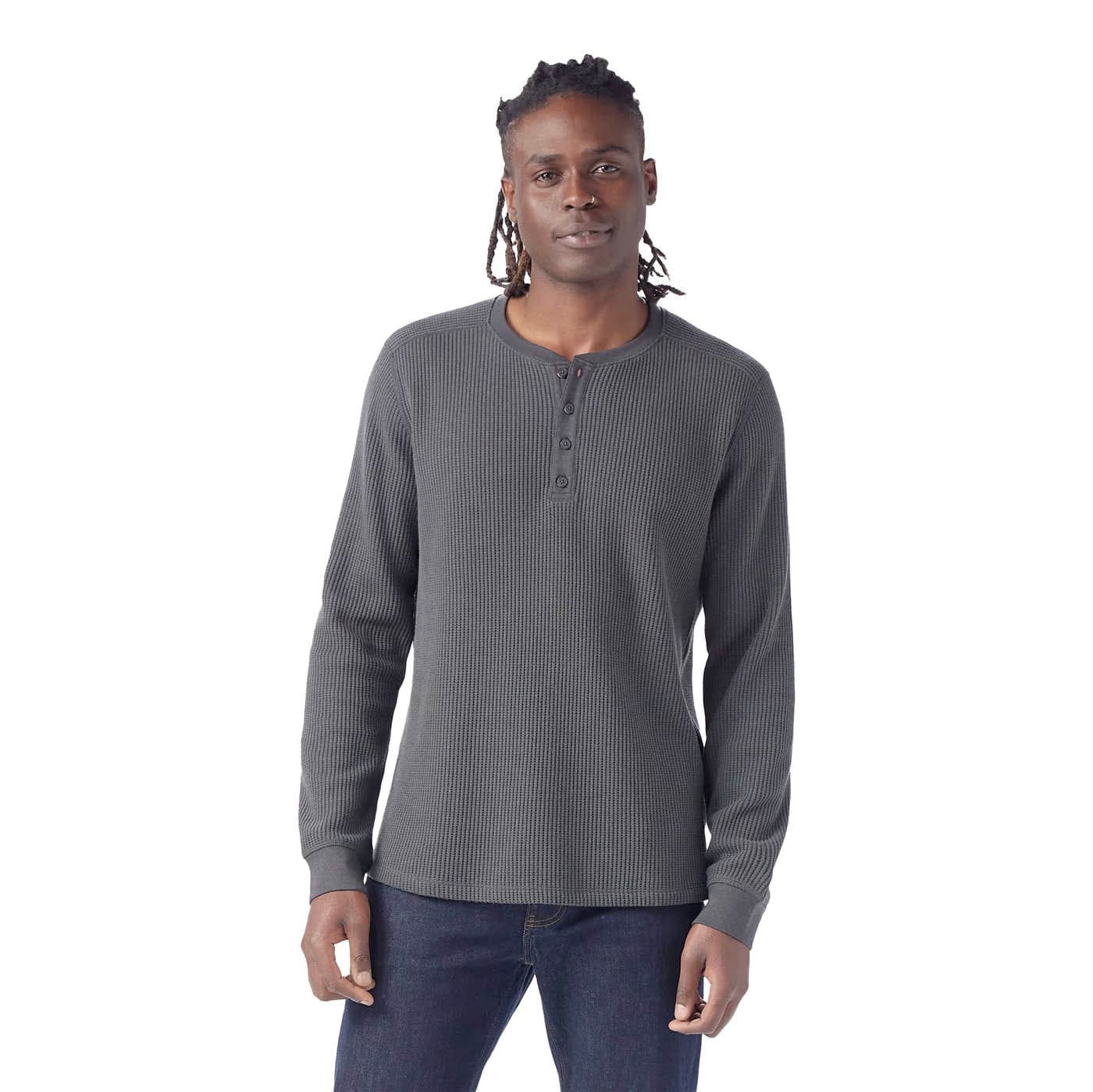 Men's Waffle Long Sleeve Henley Smartwool