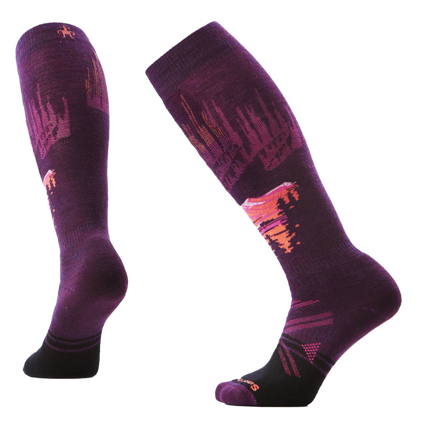 Women's Ski Full Cushion Alpine Auroras OTC Socks Smartwool